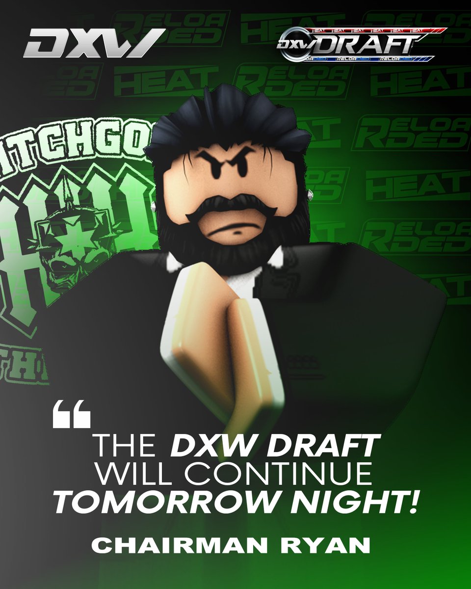 DXW Draft | 2025

As announced by DXW Chairman <a href="/GlitchGodReal/">GlitchGod</a>, the DXW Draft will continue tomorrow with many more draft picks on the way.

Want to be part of DXW? Join the Discord: discord.gg/Q5hYtsjzZ7