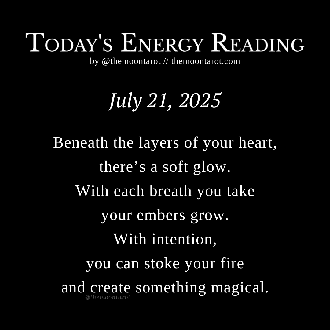 themoontarot_'s tweet image. Today&apos;s Energy Reading: July 21, 2025