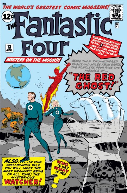 DavesComicHero's tweet image. #FantasticFour #MoonLanding