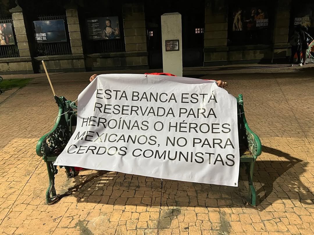 RADICAL_TLAHUAC's tweet image. &quot;Al fascismo no se le discute. Se le destruye.&quot;