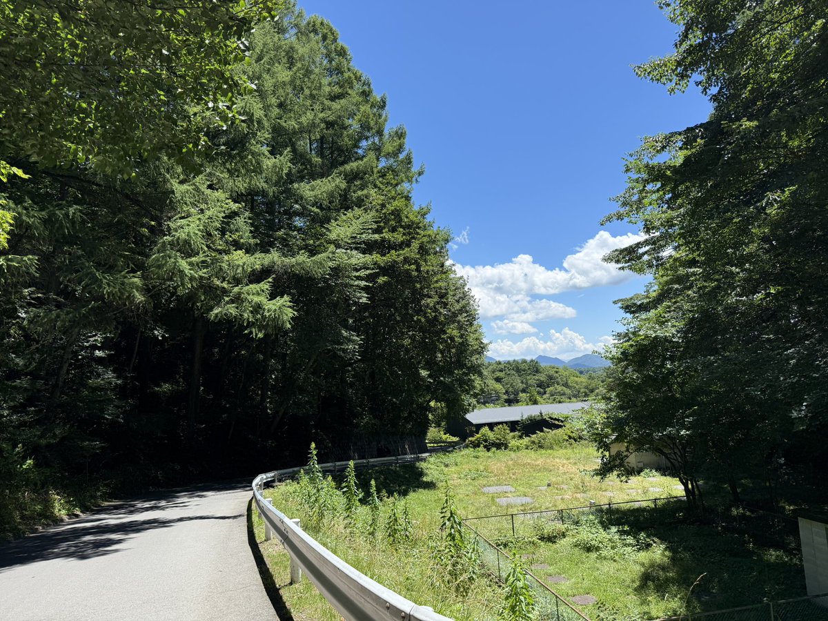 nirunno's tweet image. 友達と軽井沢⛰️
涼し過ぎて最高だった👍