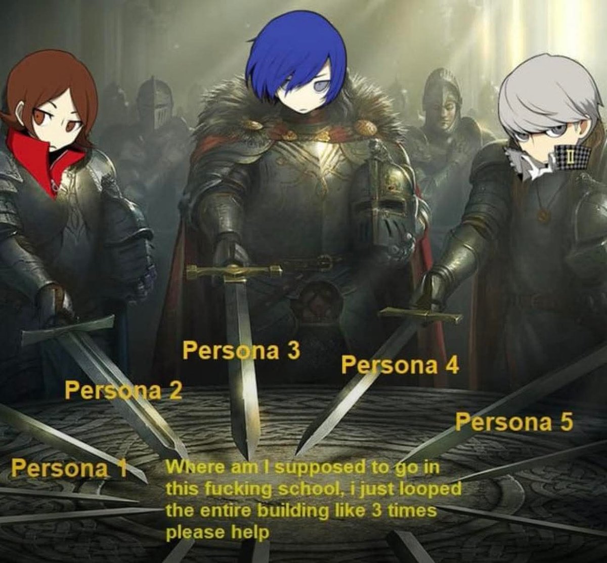 akechigoroboy's tweet image. persona 2 innocent sin
being sent on an entire adventure through Seven Sisters just to find out Saeko is waiting for you at your motorcycle