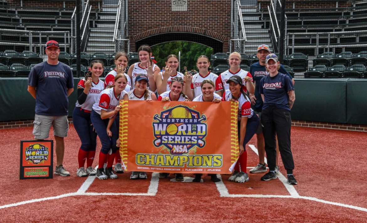 KYFreedomEast's tweet photo. NSA Northern WS champs.  Undefeated for the week.  Solid work ladies!! https://t.co/pyziA1cPjM