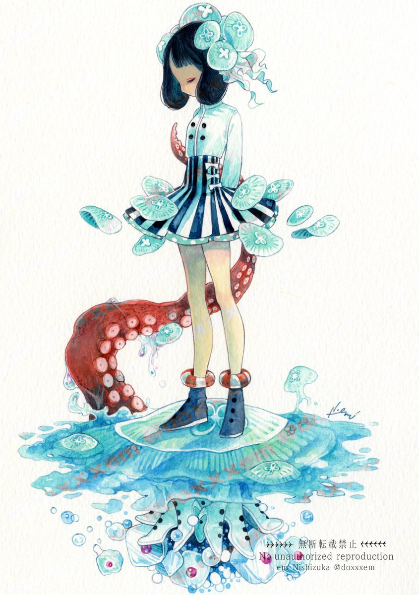 doxxxem's tweet image. #海の日 🪼