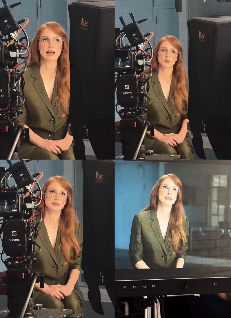 chastainposts's tweet image. new pics of jessica chastain ❤️