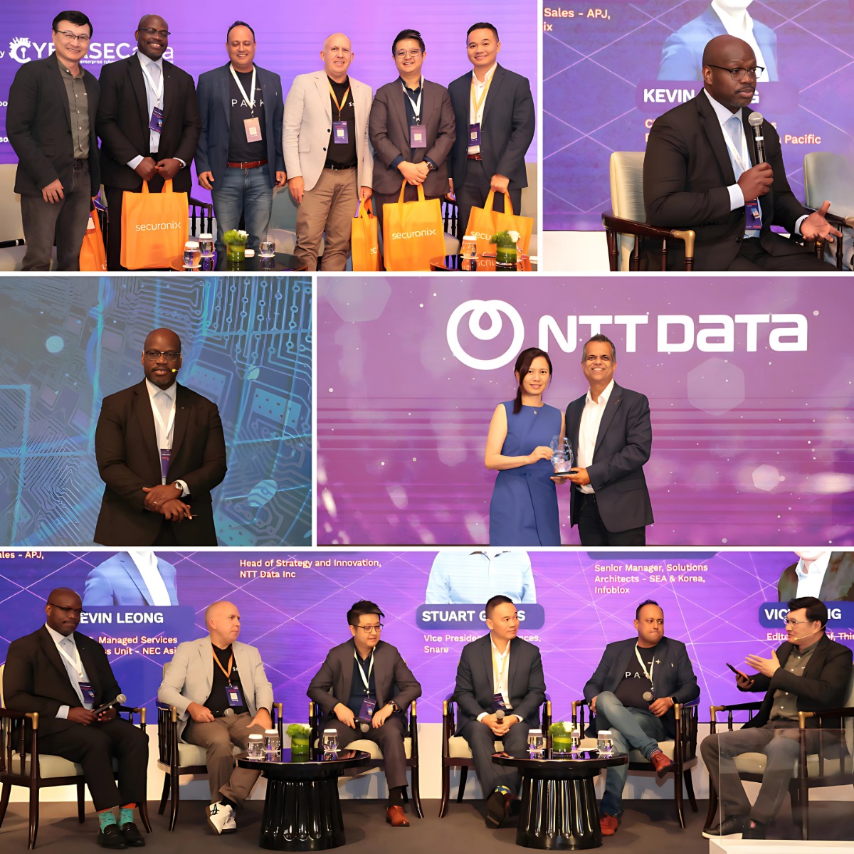 stadimeticybsec's tweet image. A big thank you to NTT, our Premier Sponsor at #SecuronixSPARK25.
Honored to present the Strategic Alliance Partner Award — recognizing our shared mission to deliver AI-first, scalable SecOps for global enterprises.

#NTTxSecuronix #SecurityTransformed