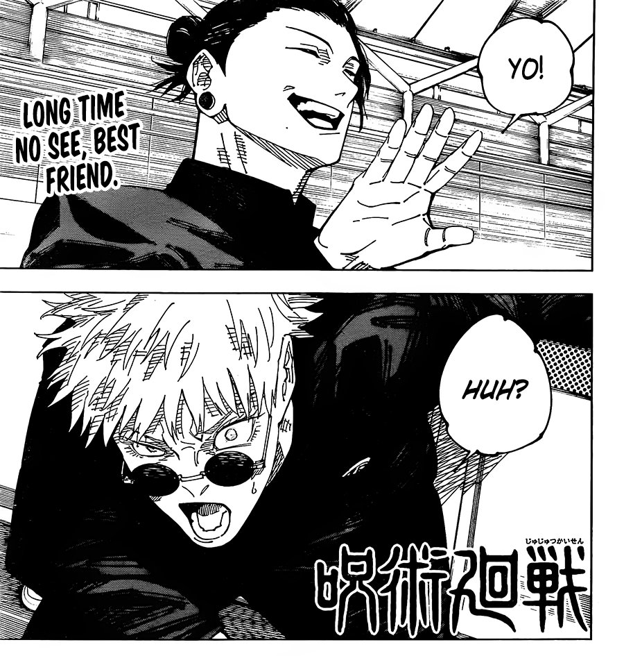 Go_Jover's tweet image. “ Hey, I've seen this one. This is a classic”
#SakamotoDays × #JujutsuKaisen