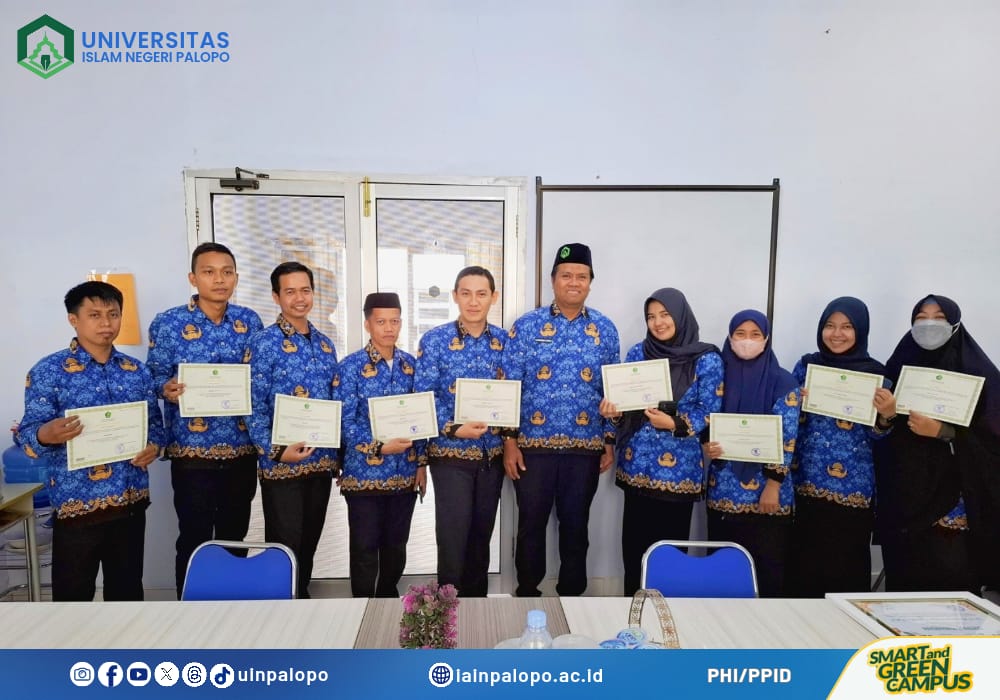 uinpalopo's tweet photo. Sobat smart&amp;green. Selamat kepada Bapak Ibu dosen yang telah menerima sertifikat pendidiknya. Berikut harapan Ketua LPM atas penyerahan sertifikat tersebut pada link berita di bawah.

https://t.co/glYlRkm3Sw
#ptkin #uinpalopo https://t.co/uL1spH1KfZ