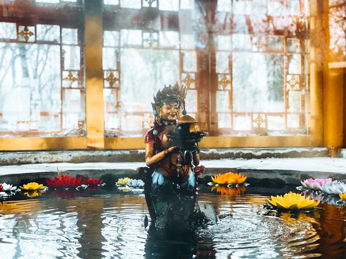 在至暗时刻，需要倾听大海的声音——
从远至今，至近，直抵内心。
这小小的，谁也关闭不了的心房，
属于我，属于我。

温柔的，无边的，永不干涸的大海，
不倦地发出母语的声音：
“什么是我？我在哪里？我是什么样的？”
我一下子落泪了，泪水很苦。

我是一滴水啊，一滴想要离苦的水