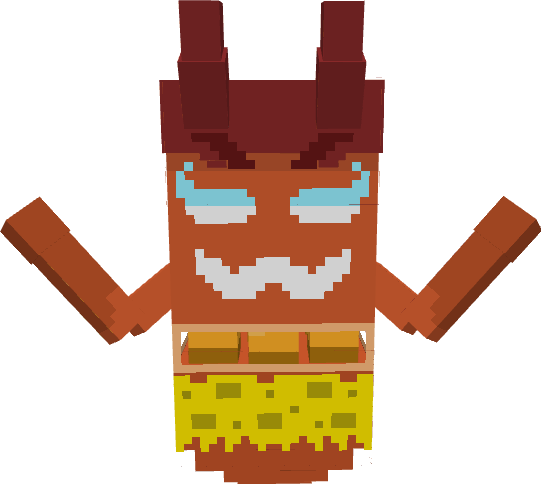 Failiyum_YCA's tweet image. Yo-kai of the Moment: Gashaoni
Ah, the Oni Crank-a-kai Yo-kai from the nether. He loves munching on Oni Orbs (which aren't in the game yet).
Trade with him for keys to challenge the Oni bosses from boss doors!
Yo-kai by UnderScore & Mvoob
Model by Mvoob
Arts by @PlushShooter