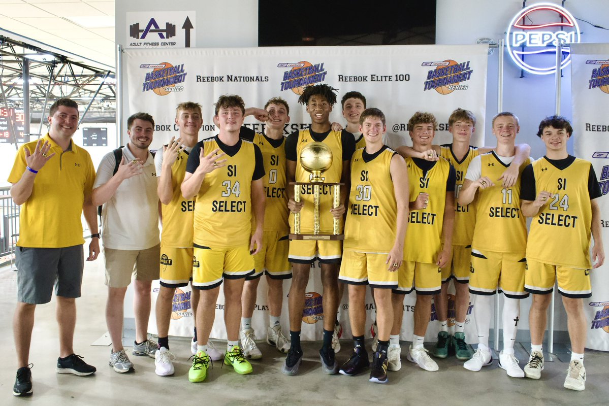 SI Select wraps up a historic season as Reebok World Champions, finishing 38-4! The same ten who were at the first practice ended it with a trophy. All ten have college potential and will shine for their high school teams this winter. This group will be missed!

#Family