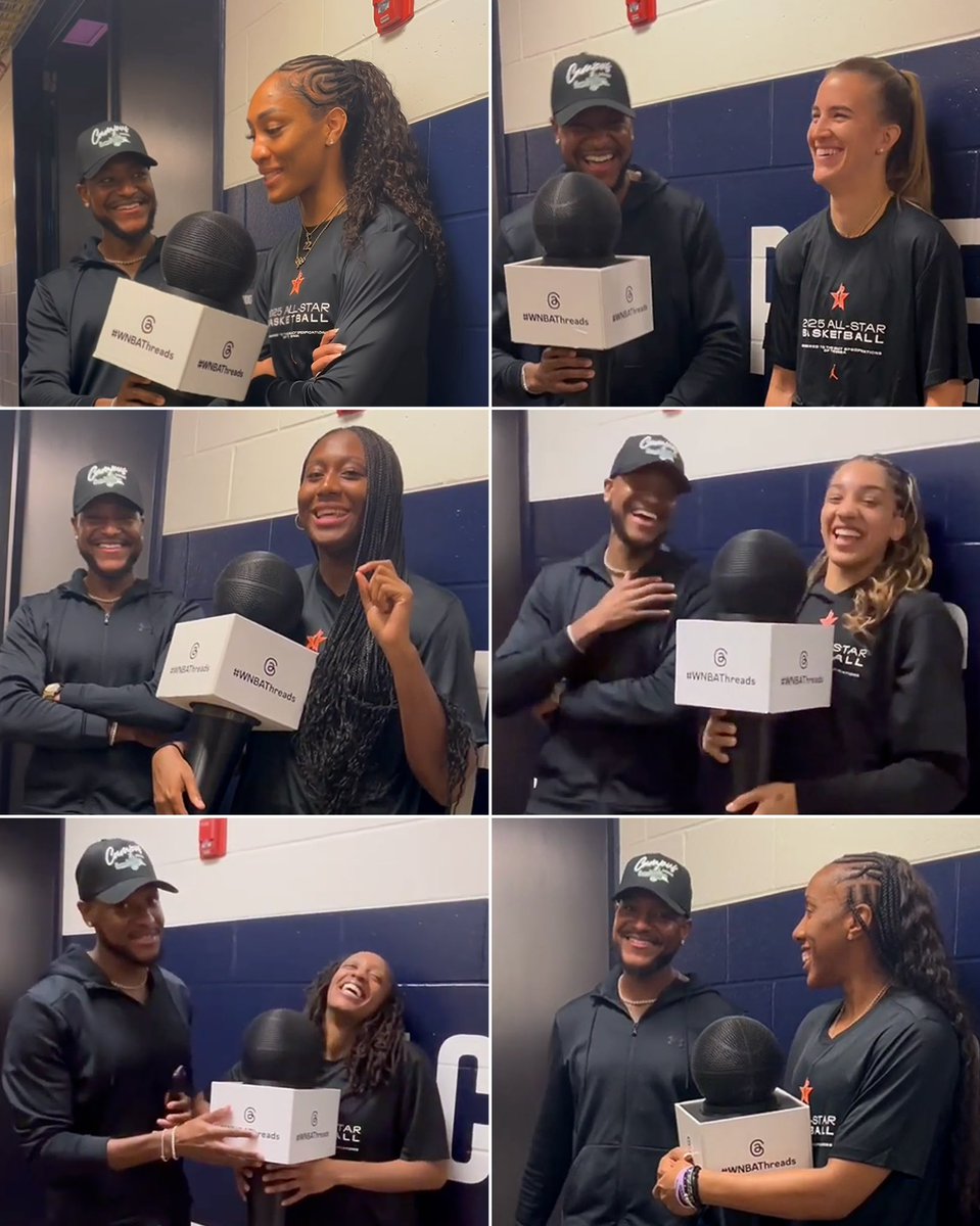 DaKidGowie's tweet image. “A picture is worth a thousand words.”
WNBA All-Star Weekend was full of smiles and laughter! I want to thank the @WNBA and everyone who showed your boy love! I am extremely grateful.🙏🏾😁