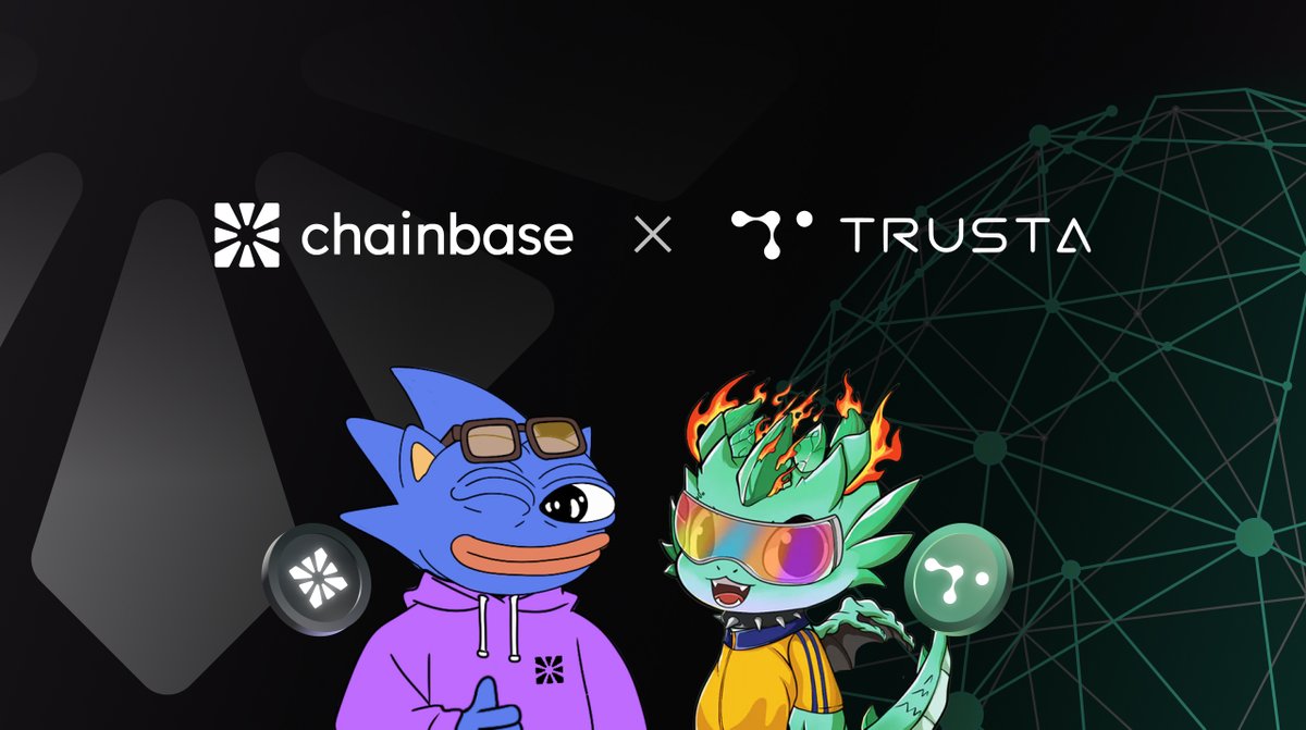 Excited to partner with @Trustalabs to advance the Hyperdata Network — combining Chainbase’s data infrastructure with Trusta’s onchain identity expertise to power a more intelligent web3 future.

🎉 To celebrate the upcoming $TA launch on July 21, drop your EVM address &amp; wishes