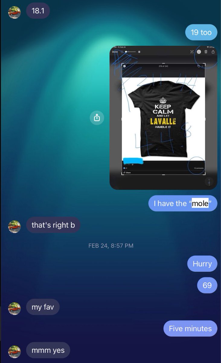 Shanneighteen's tweet image. #IHavetheMOLE=123=2.13 or June 3 or June 30 
#Day181 
123=#AprilFools
#EightyEight
#FourEleven 
#TheHolyBible 
#WowSignal 
#NumberofaMan 
9:16=#Day196 #Day170 
#GAS @ 11:20PM 🗣️
#IWish=68=#Easter 

#MOLE
   4635=135=
#Day153 
3.15=#Day166 
#Ides 
7.20.2025=729=🐣
⛽️
3.22 #Day173