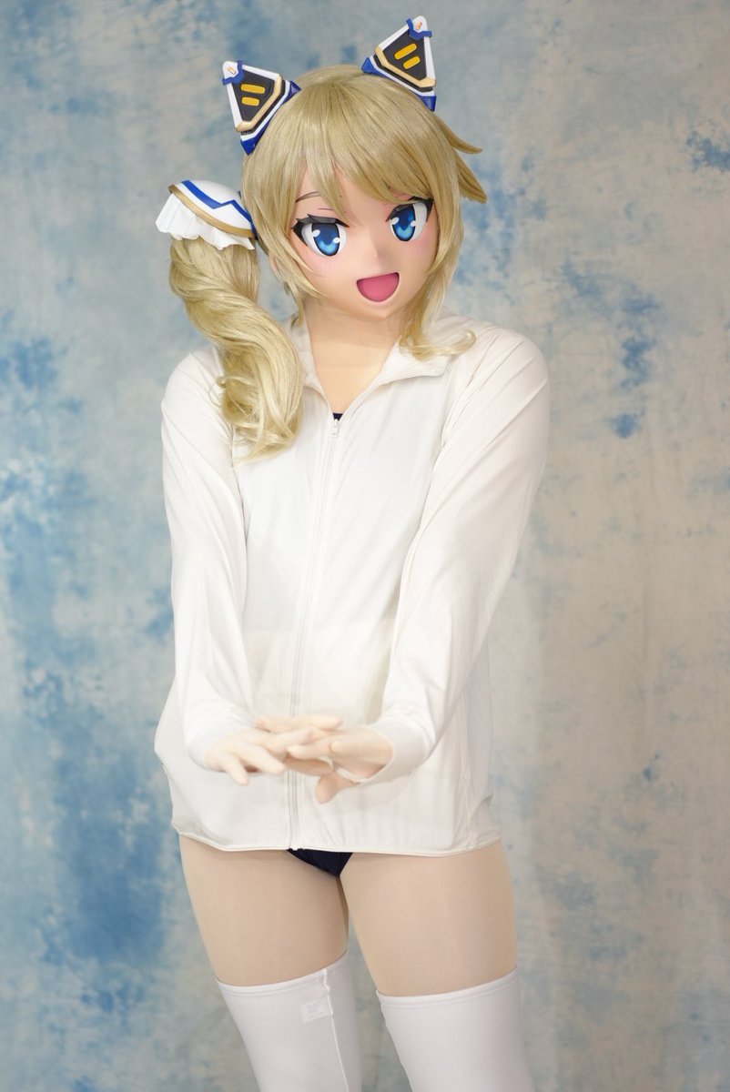 shigu_kigurumi's tweet image. 【告知】
この度、オリジナルキャラクターきぐるみ「いーななちゃん(仮称)」の試運転に成功しました。
(クレジットは下ツイートへ)