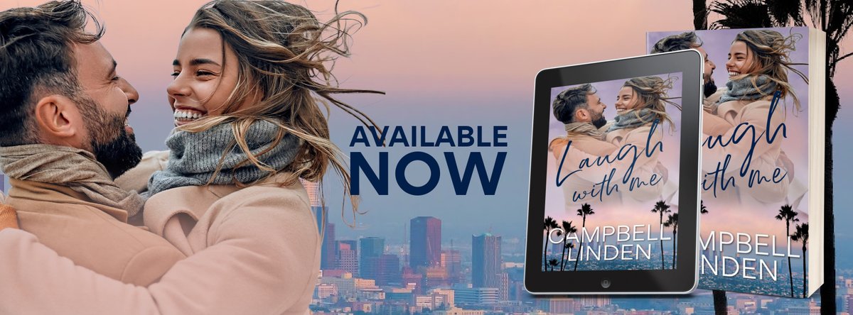 Twenty years apart. One unexpected spark.

Laugh With Me by Campbell Linden is available now!

Age gap romance
Adorable dog-induced meet-cute
Slow-burn tension and flirty banter
Behind-the-scenes Hollywood vibes
He’s her boss. She’s his spark.

@1852media @campbelllindenauthor