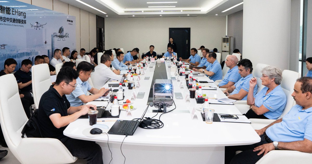 ehang's tweet photo. 📍 @icao ANC Delegation Visits EHang to Explore China’s eVTOL Development and Advance Global Standards Cooperation
On July 18, a delegation from the Air Navigation Commission (ANC) of the International Civil Aviation Organization (ICAO), led by President Mr. Junrong Liang, visited the headquarters of EHang in Guangzhou, China 🇨🇳. Accompanied by senior officials from the 🇨🇳 Civil Aviation Administration of China (CAAC), the delegation included representatives from 16 countries: 🇨🇦 Canada, 🇪🇸 Spain, 🇺🇬 Uganda, 🇫🇷 France, 🇸🇦 Saudi Arabia, 🇨🇮 Côte d'Ivoire, 🇸🇬 Singapore, 🇩🇪 Germany, 🇸🇪 Sweden, 🇯🇵 Japan, 🇰🇷 South Korea, 🇬🇧 the UK, 🇦🇷 Argentina, 🇳🇱 the Netherlands, , 🇧🇷 Brazil, and others.
The visit aimed to gain in-depth insights into the current state of the eVTOL industry in China, including its regulatory frameworks, certification processes, and commercial deployment strategies.
🚁 At EHang’s technology exhibition hall and flight operations command center, the delegation explored the company’s pilotless eVTOL aircraft solutions across a variety of real-world scenarios. Special attention was given to the EH216-S, EHang’s flagship model for Advanced Air Mobility (AAM), and its growing impact in international markets.
Following the headquarters tour, the group visited the EHang Future City · Suigang Port Flight Test Base, one of the first sites in China to receive Air Operator Certificates (OC) from the CAAC. There, the delegation observed the site’s layout, operational environment, integrated safety systems, crew protocols, and standardized flight procedures.
As of today, the EH216-S remains the world’s only pilotless human-carrying eVTOL approved for commercial operation. It received unanimous praise from the international delegates for its robust safety assurance architecture and versatile real-world applications.
🗣 During a follow-up roundtable session, ANC members and the EHang team exchanged views on critical areas such as airworthiness certification, operational system development, and the need for internationally recognized regulatory frameworks. Participants widely acknowledged the global regulatory and standards gaps that still exist for pilotless passenger aircraft and emphasized the importance of platforms like ICAO in fostering international alignment and cooperation.
💬 Mr. Zhao Wang, Chief Operating Officer of EHang, shared the company’s practical experience and regulatory insights:
“EHang is the world’s first human-carrying eVTOL company to obtain all three certifications—Type Certificate (TC), Standard Airworthiness Certificate (AC), and Production Certificate (PC). Built on real-world commercial operations in China, we hope to contribute to a safe, sustainable, and implementable global standards framework.”
💬 Mr. Junrong Liang, President of the @icao ICAO ANC, remarked:
“EHang’s achievements in technology, regulatory compliance, safety, and operations offer valuable input for the development of global standards.”
💬 Mr. Wei Chen, Director General of the Department of Air Transport, CAAC, noted:
“China is committed to strengthening collaboration with ICAO. Innovative efforts by companies like EHang will inject sustained momentum into the global low-altitude economy.”
🌍 This visit not only enhanced global understanding of China’s emerging civil aviation sector but also accelerated the advancement of safe, standardized, and scalable Urban Air Mobility (UAM) solutions worldwide.
#ICAO #EHang #eVTOL #AdvancedAirMobility #UrbanAirMobility #LowAltitudeEconomy #AutonomousAviation #AirworthinessCertification #GlobalStandards #AviationInnovation #ChinaAe