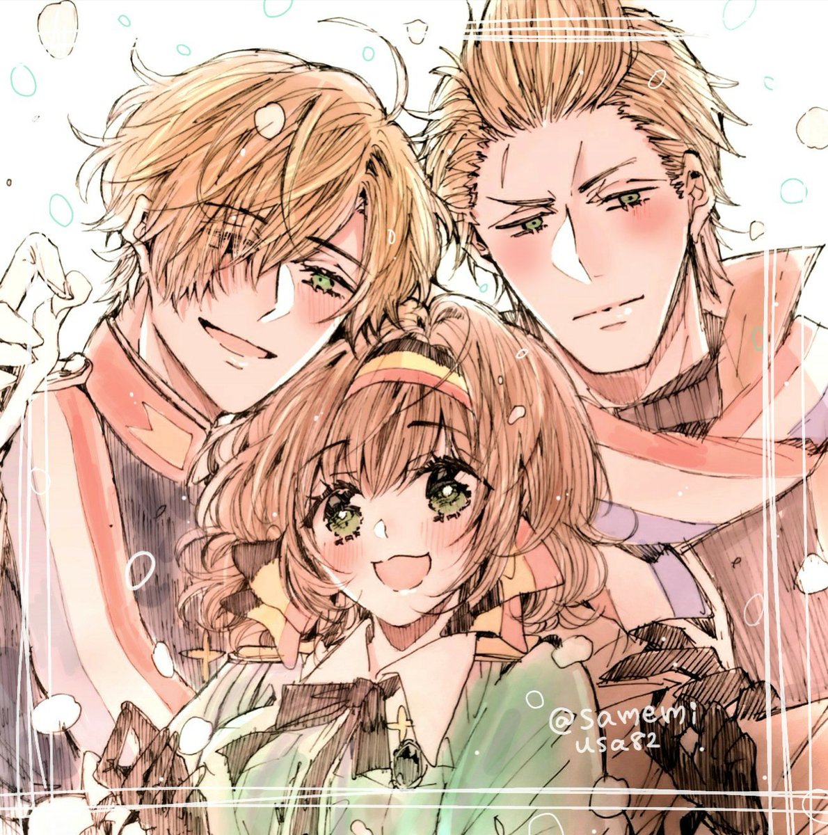 samemiusa82's tweet image. ベルベルおめでとう♡🎉🎂
過去絵再掲失礼します🙇‍♀️