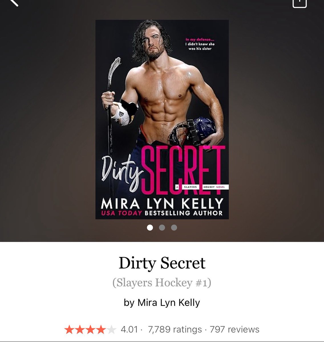 TaraDDonai's tweet image. Dirty Secret by Mira Lynn Kelly
#DirtySecret by #miraLynnKelly #7866 #26chapters #58pages #558of1000 #Series #audiobook #78for20 #Book1of8 #SlayersHockeySeries #5houraudiobook #Hoopla #VaughnAndNatalie  #may2025 #readitquick #whatsnext #clearingoffreadingshelves