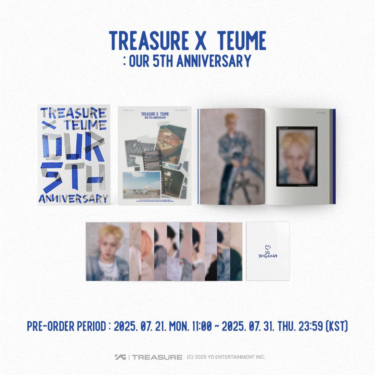 cherraionn's tweet photo. [ PO ] TREASURE x TEUME : OUR 5TH ANNIVERSARY

open sharing
memberset (1 poster card + 1 pc pob)
25k DP 15k

fullset est. 400gr
285k DP 185k

✅ est. bersih ina
✅ ada GO dom jogja

wts hyunsuk jihoon yoshi junkyu jaehyuk asahi doyoung haruto jeongwoo junghwan photobook pc pob https://t.co/52CZZDw3jg