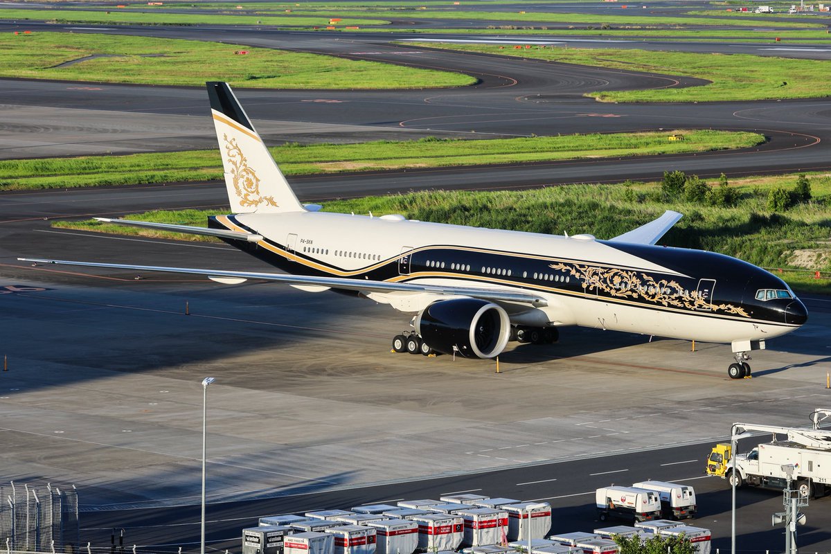The Government of Equatorial Guinea 
Boeing 777-200LR P4-SKN
20. Jul2025 Tokyo HND