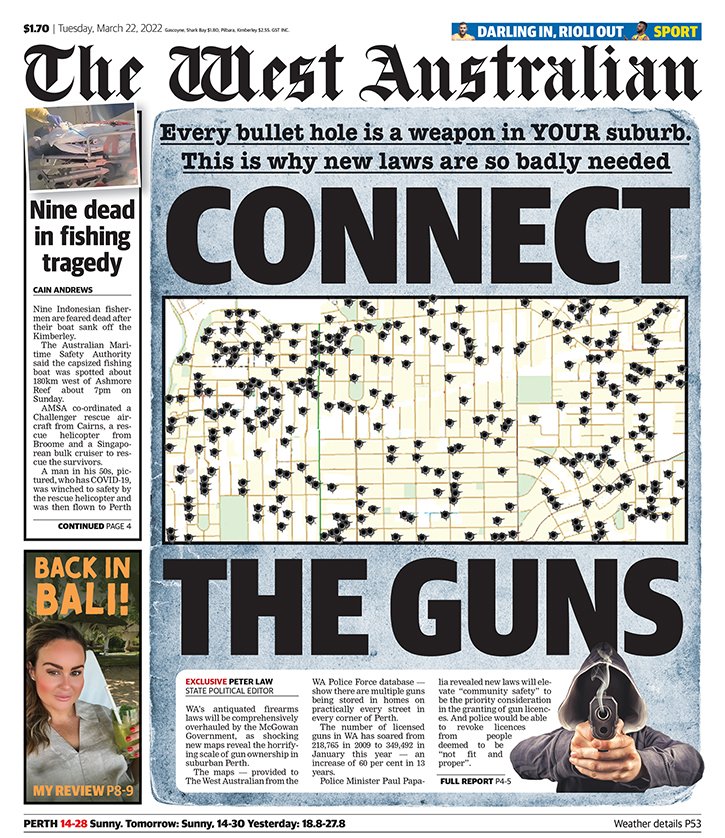 MAGAGEM1's tweet image. In Western Australia the government and media are doxing legal gun owners