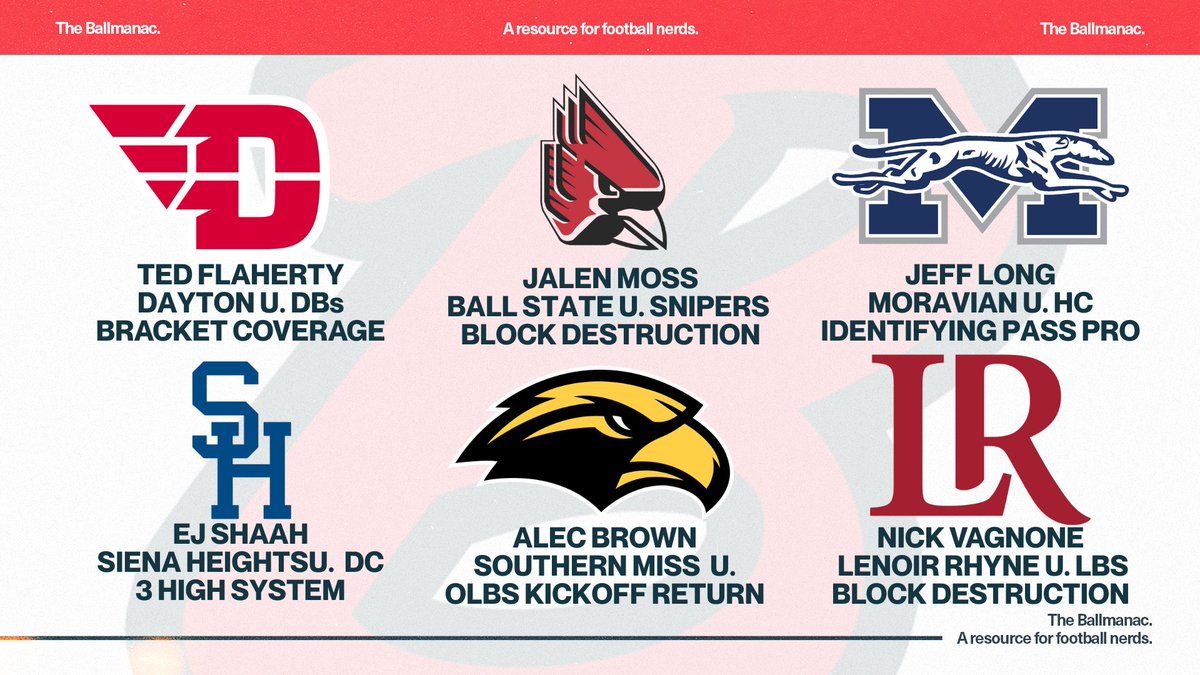 Speaker list for the very first College Mega Mini-Clinic is releasing today‼️‼️‼️Can't thank these speakers enough for talking ball (More speakers to come as we record)!!!

Clinics will drop every other day inside The Coaches Circle. We are giving away 3 free year long