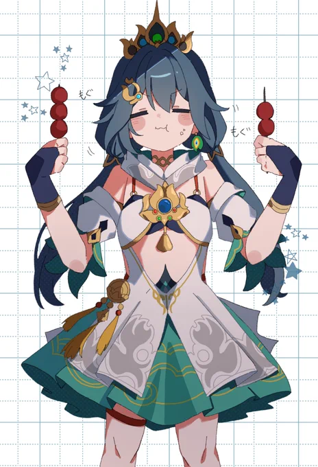 1年前に描いたらしい雲璃