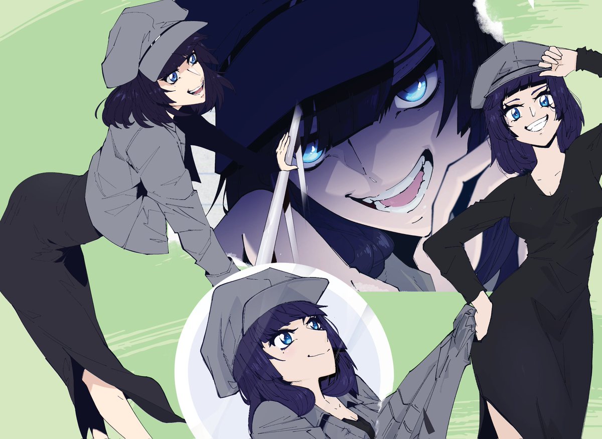 Ruka Miyako Collage  #ヴァンガード [Full Playmat: triplerrrare.com/collections/uw… <a href="/tripleRRRare/">RRR</a>]