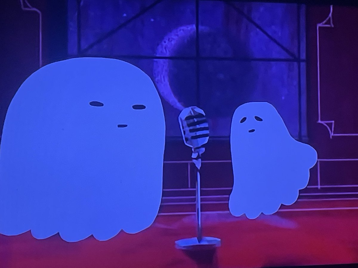 Egghmango's tweet image. These two little cute ghosts remind me of them…