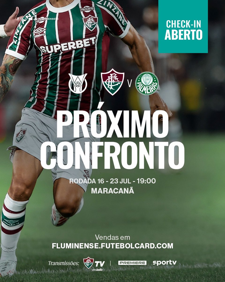 FluminenseFC's tweet image. Quarta-feira é dia de @brasileirao no Maracanã!
Ingressos disponíveis em fluminense.futebolcard.com!
