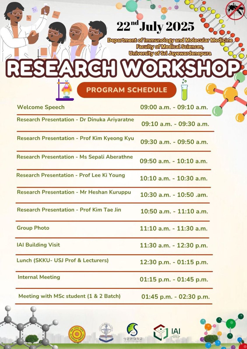 aller_gyimm's tweet photo. Empowering minds through global collaboration!🌎✨ Our latest research workshop with Sungkyunkwan University tommorow will bring together innovative thinkers to spark new ideas and drive research.

#researchworkshop #sungkyunkwanuniversity #academiccollaboration https://t.co/n1inoaEtcw