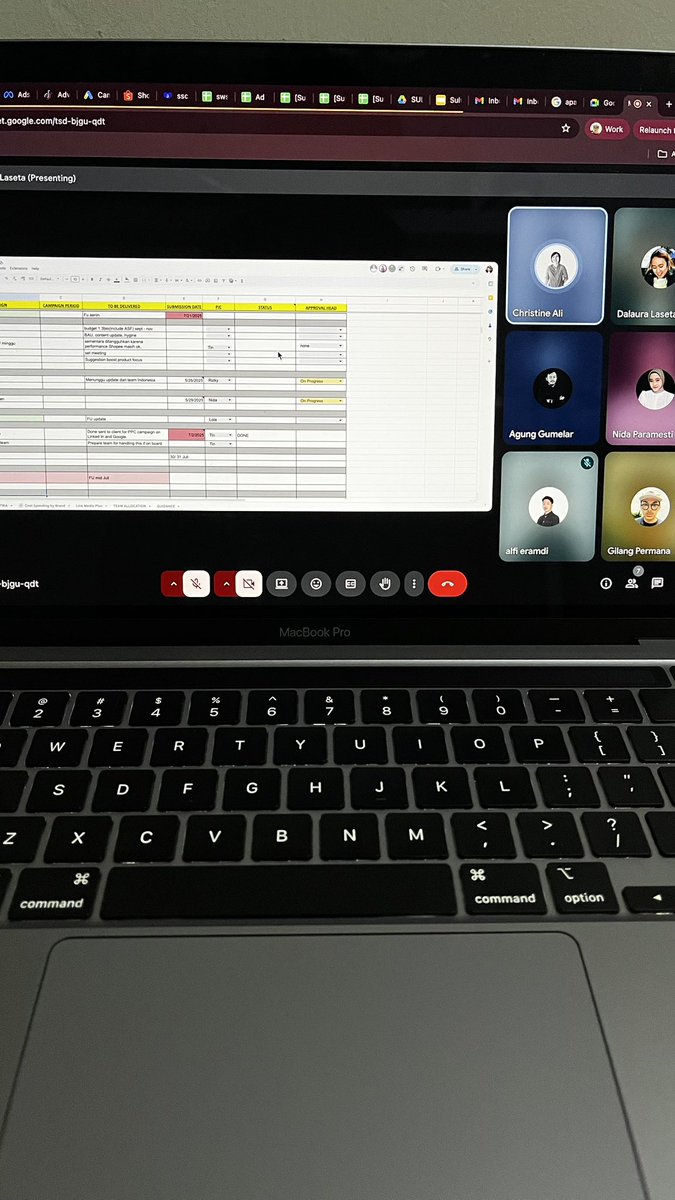 #AhencyLyfe tiap hari meeting.