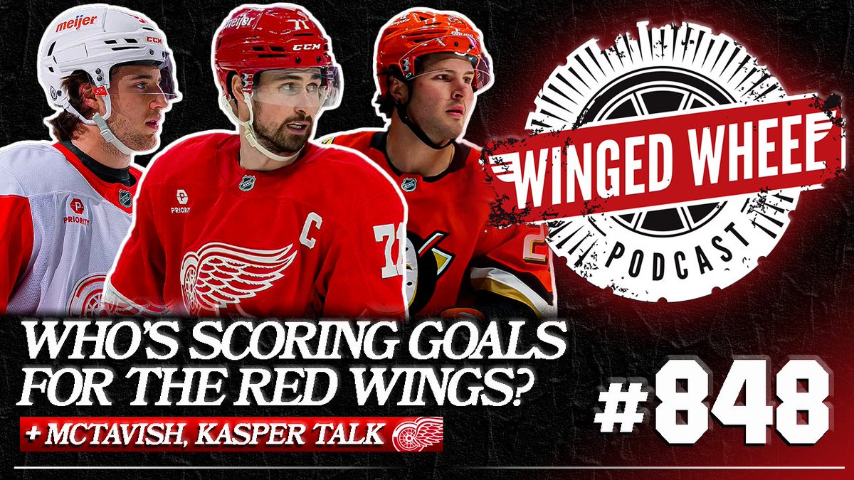 WingedWheelPod's tweet image. π¨ NEW EPISODE is here! ποΈ
Tune into "WHO'S SCORING FOR THE RED WINGS?" wherever you get your podcasts! ‡οΈ
ο£ΏπΎ: playpodca.st/wingedwheel
π§ Spotify: open.spotify.com/show/6Wp4fEi1Eβ¦
π₯οΈ YouTube: youtu.be/AXUiBbYtjZc
Visit wingedwheelpodcast.com for more! #LGRW