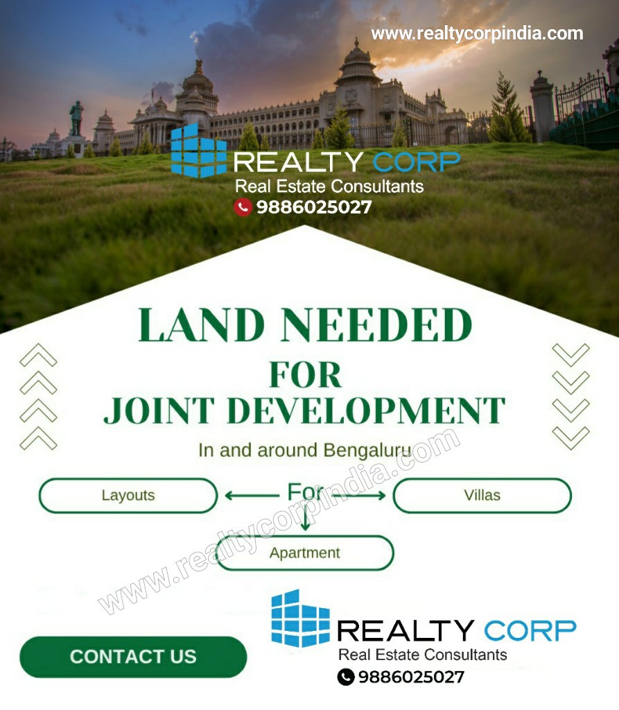 RealtyCorp's tweet photo. Land Needed For Join Development In And Around Bengaluru.

For Luxury Residential Projects.

Land Owners | Brokers Having Direct Land Owner Contact.

☎️ 'Realty Corp' 9886025027

#bangalore #bengaluru #bangalorerealestate #bangaloreproperties #realestatebangalore #karnataka #NRI https://t.co/wiKW57nvIy