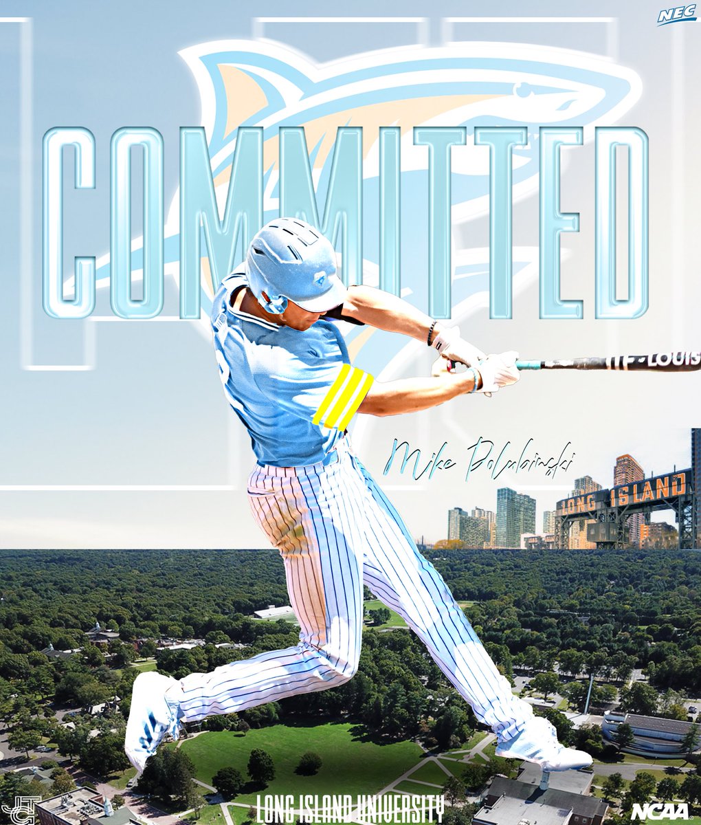 Mike Polubinski (@mikepolubinski) on Twitter photo I am blessed to announce my commitment to continue my academic and athletic career at Long Island University. Thank you to everyone who has helped in my journey. Go Sharks 🦈
<a href="/LIU_Baseball/">LIU Baseball</a> <a href="/fsccbaseball/">Greyhound Baseball</a> <a href="/CoachP_LIU/">Dan Pirillo</a> <a href="/nvigy8/">Nate Vigeant</a> I am blessed to announce my commitment to continue my academic and athletic career at Long Island University. Thank you to everyone who has helped in my journey. Go Sharks 🦈
<a href="/LIU_Baseball/">LIU Baseball</a> <a href="/fsccbaseball/">Greyhound Baseball</a> <a href="/CoachP_LIU/">Dan Pirillo</a> <a href="/nvigy8/">Nate Vigeant</a>