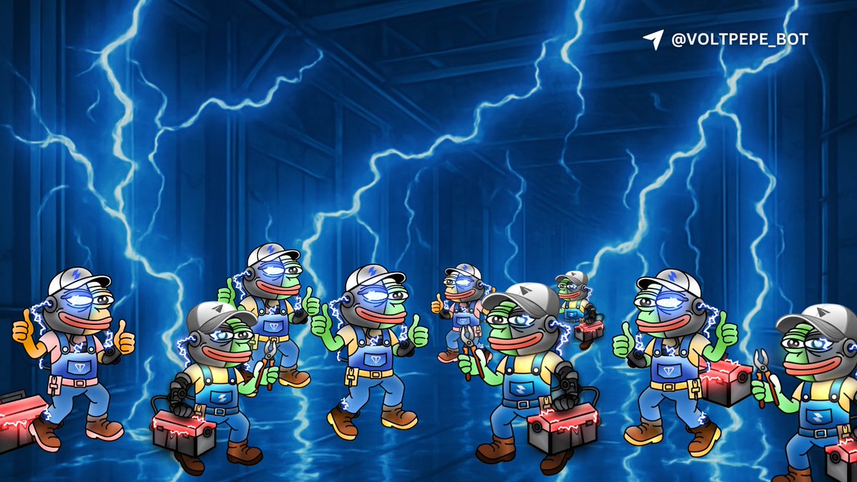 VoltPepe's tweet image. A New Week, FAMS!

The grind doesn’t stop — our community is growing fast, our momentum is real, and the energy is electric

 Let’s keep the energy up and keep farming $VP like degens on a mission

This is our week. Let’s make it count

 LFG 🔥

#VoltPepe #VP #TON #Bullrun2025