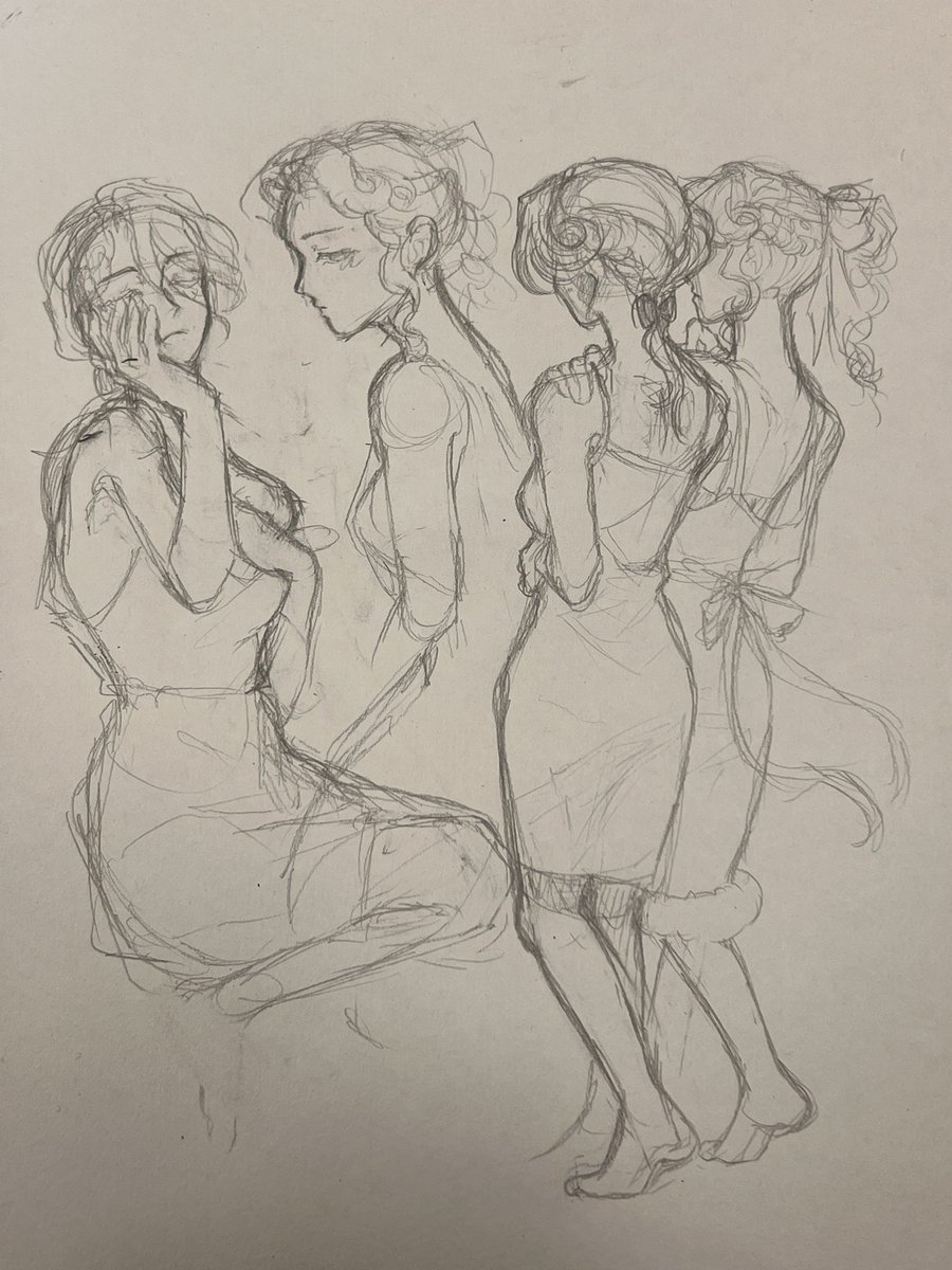 kakokide's tweet image. Alimelly class sketches
#alimelly #identityVイラスト #IdentityV