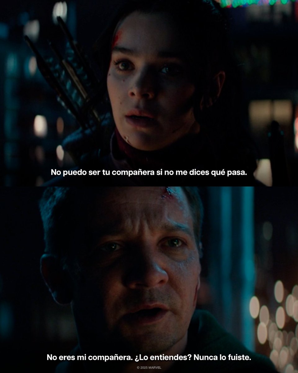 MarvelLATAM's tweet image. El "Cómo empezamos vs. Cómo terminamos" más emotivo del UCM.
#Hawkeye, todos los episodios disponibles, solo en @DisneyPlusLA.