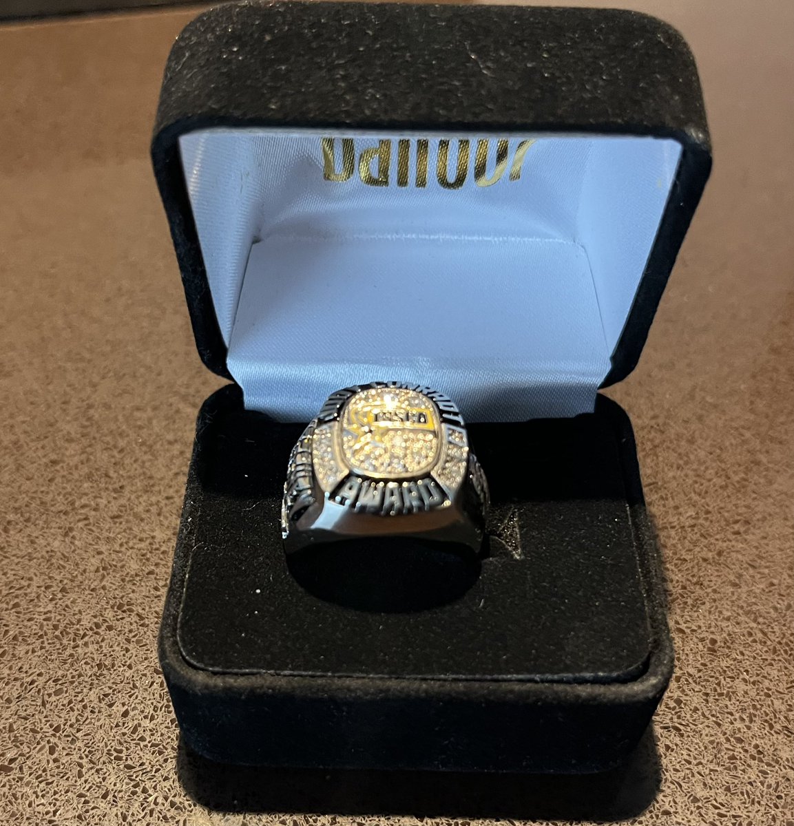 Thanks to the <a href="/THSCAcoaches/">THSCA</a> for recognizing me as the Jody Conradt Award recipient. <a href="/TexasWBB/">Texas Women's Basketball</a> Coach, Jody Conradt, has meant so much to me as a HS &amp; college player, HS coach, and athletic director. The ring is exquisite but dinner w/Coach Conradt was a once in a lifetime event!