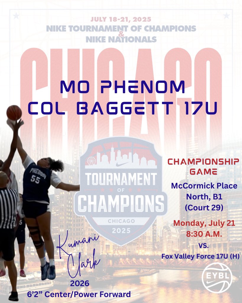 KuClark3's tweet image. Down to our very last game with @MissouriPhenom ! Let’s end the season with the @niketoc CHAMPIONSHIP! @dbaggs3 @greglogs @Mj2braceJackson @PorterJ1 @chaunpd