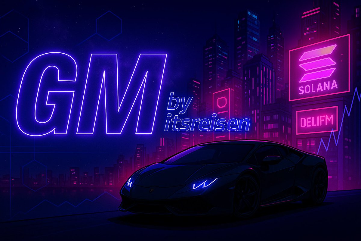 GM CT ☀️

$SOL is moving.
The biggest bull run ever might just be starting.
And guess what?

$DeliFM is the first AI crypto radio show – live, 24/7, built to go viral.

Memes. Roasts. News. Chaos.
$DeliFM is ready to win. 🎙️

👉🏼 <a href="/DELIFM_SOL/">DELI FM</a>