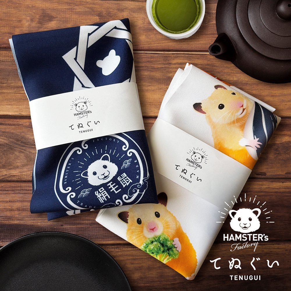 HamsFactory's tweet image. ハムスター手ぬぐい2種🐹お待たせしました‼︎ 家紋柄はクールに、ランダム柄は可愛く仕上がりました😉 写真を撮りましたので、覗いてみてください
minne.com/items/43454245
