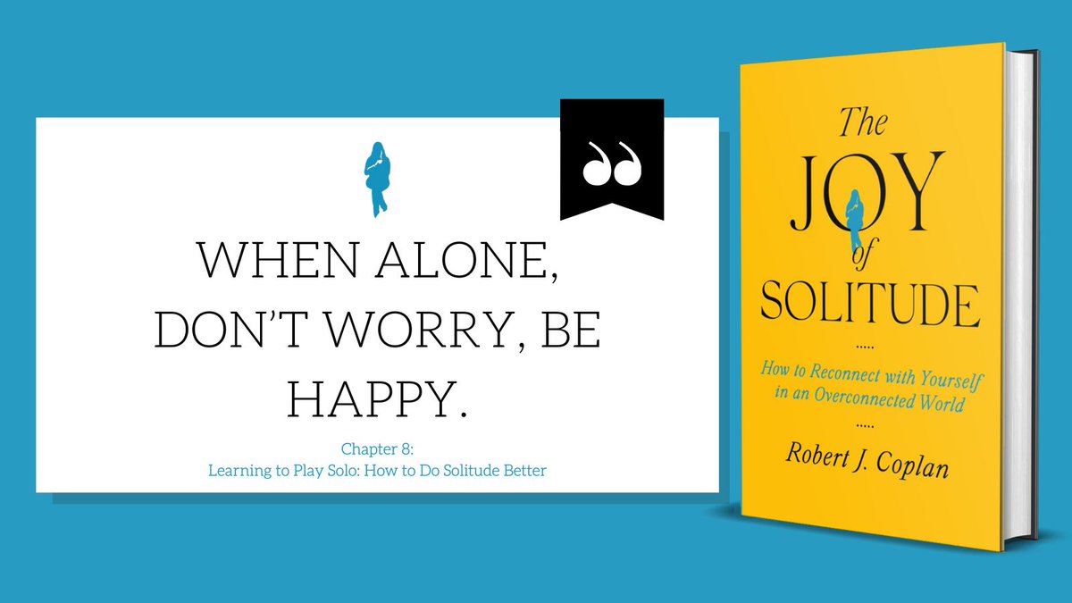 SimonBooks's tweet image. If you find yourself ruminating while alone, try to distract yourself with another activity, write out your thoughts to get them out of your head and onto paper, or make some concrete plans to address your worries.
Learn more from @rjcoplan: bit.ly/3FvqLtX