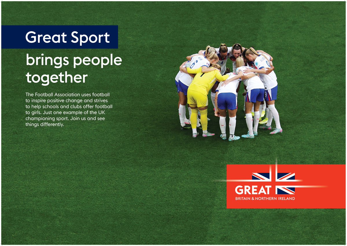 UKinSingapore's tweet image. Join us in the semi-finals of the UEFA Women’s EURO 2025 and see things differently.
#SeeThingsDifferently #GreatSport #euro2025