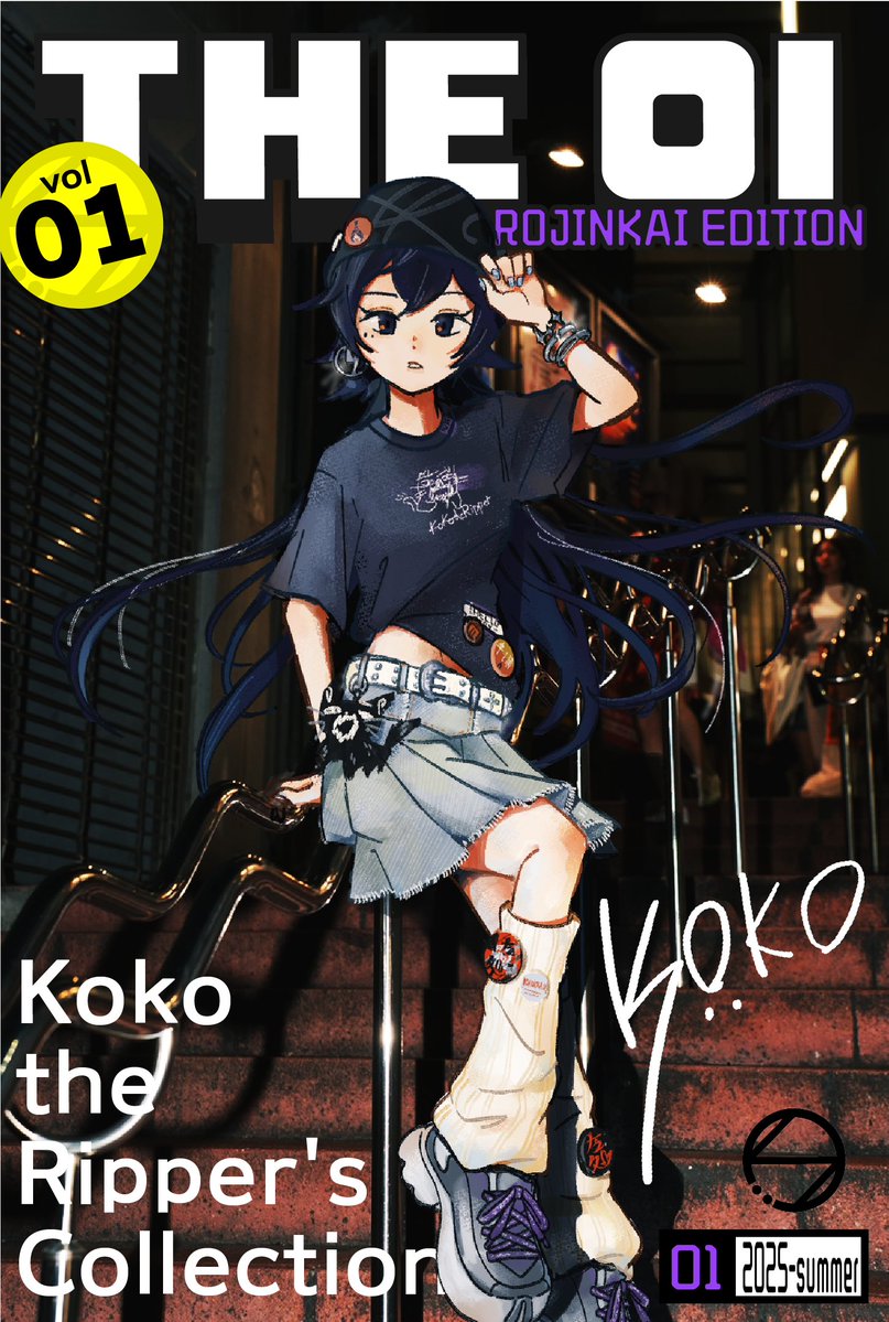 koko_info0's tweet image. 【お知らせ】
7/25(金)13時~より
KOKO the Ripper's Collectionの発売が!決まりました!第一弾は満を持してバージョンアップしたネ祜Teeと
楽曲をイメージした布バッジとなっております💁♀️
前回の反省を生かし
生地から取り寄せて生産体制を補強しております💪…