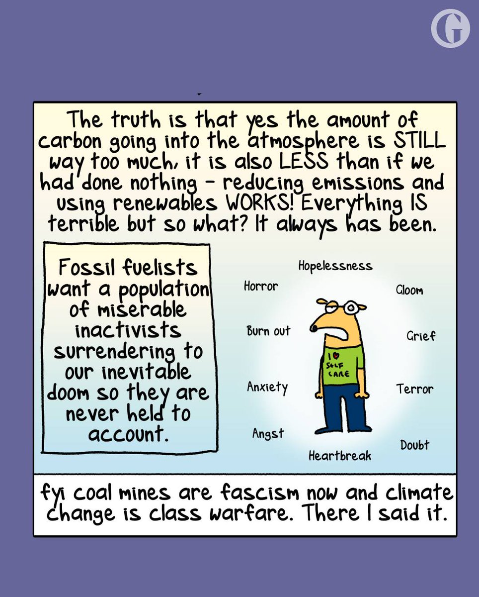 climatecouncil's tweet image. We couldn’t have said it better ourselves 👏👏👏
Thanks @GuardianAus and First Dog on the Moon for helping us to stay sane in these trying times 🫡