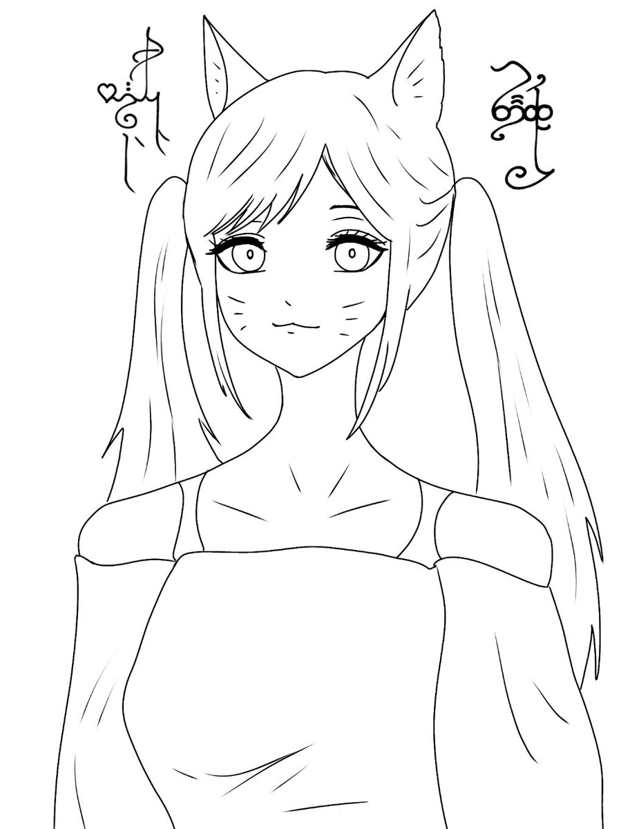 Ramza_writing's tweet image. ミャウ Myau
 #イラスト