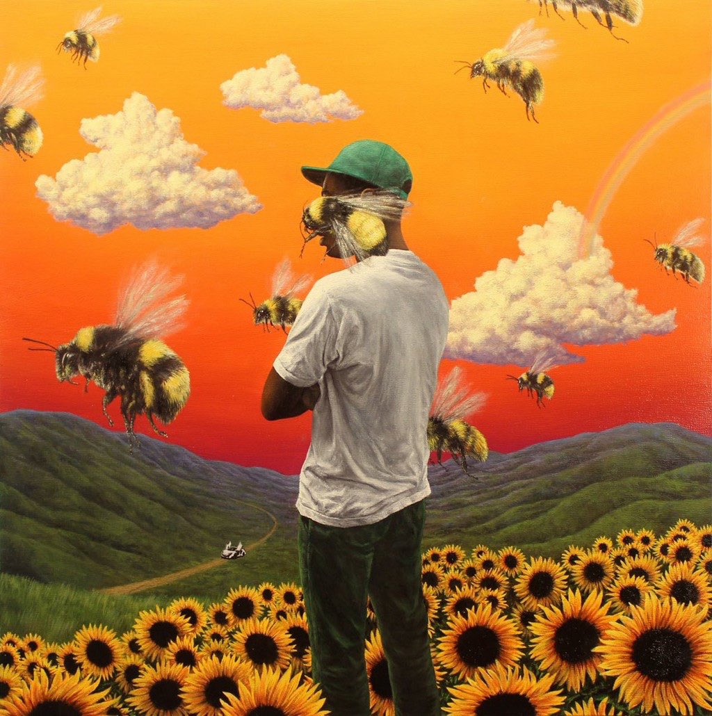 Genius's tweet image. #TylerTheCreator dropped his fifth studio album ‘flower boy’ 8 years ago today 🐝💿
best track from this album 🗣️👇
