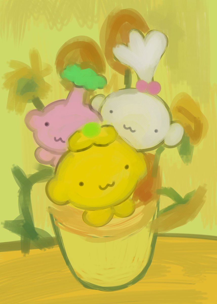 今週の前半にメルる予定のぬいぐるみ達🧸
1.ゆめかわ盆栽🪴💖
2.ウキウキドッグ🐶🎉
3.スパイシーフラワー🍛🌼
#ハンドメイド　#ぬいぐるみ
#オリキャラ